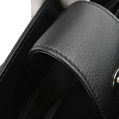 Chanel Black Calfskin Executive Cerf 2way Shoulder Tote Bag