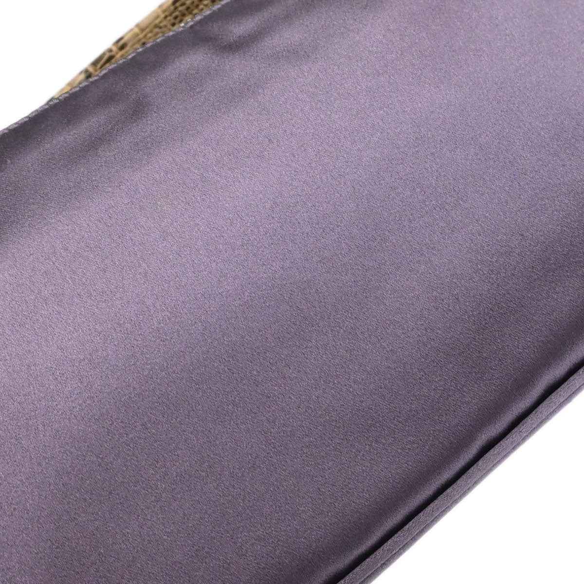 Prada * Purple Satin Lizard Handbag