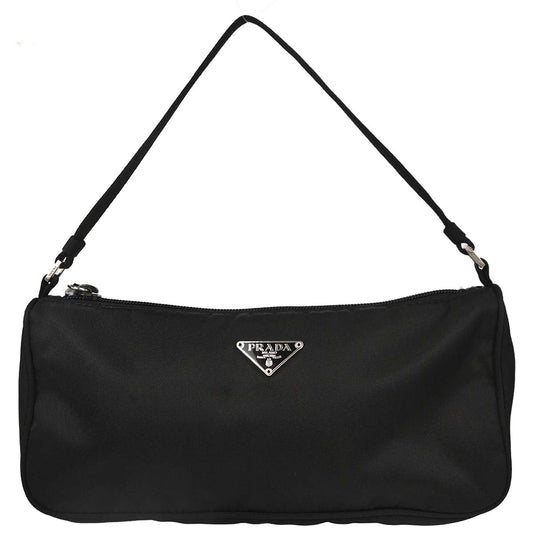 Prada Black Nylon Handbag