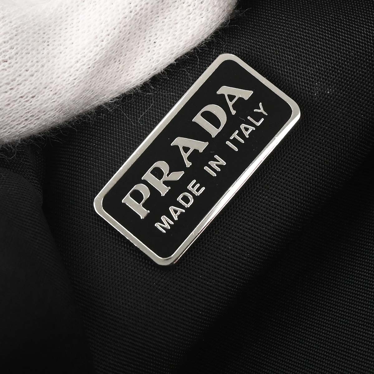 Prada Black Nylon Handbag