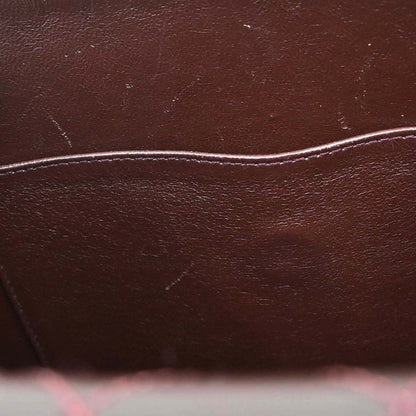 Chanel Brown Lambskin Straight Flap Shoulder Bag