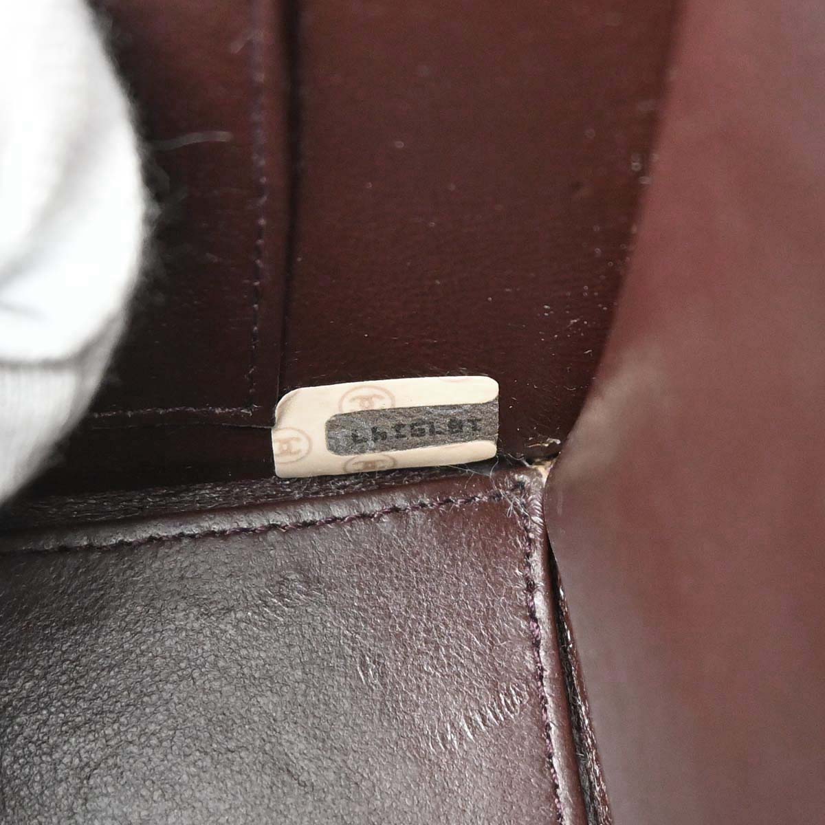 Chanel Brown Lambskin Straight Flap Shoulder Bag