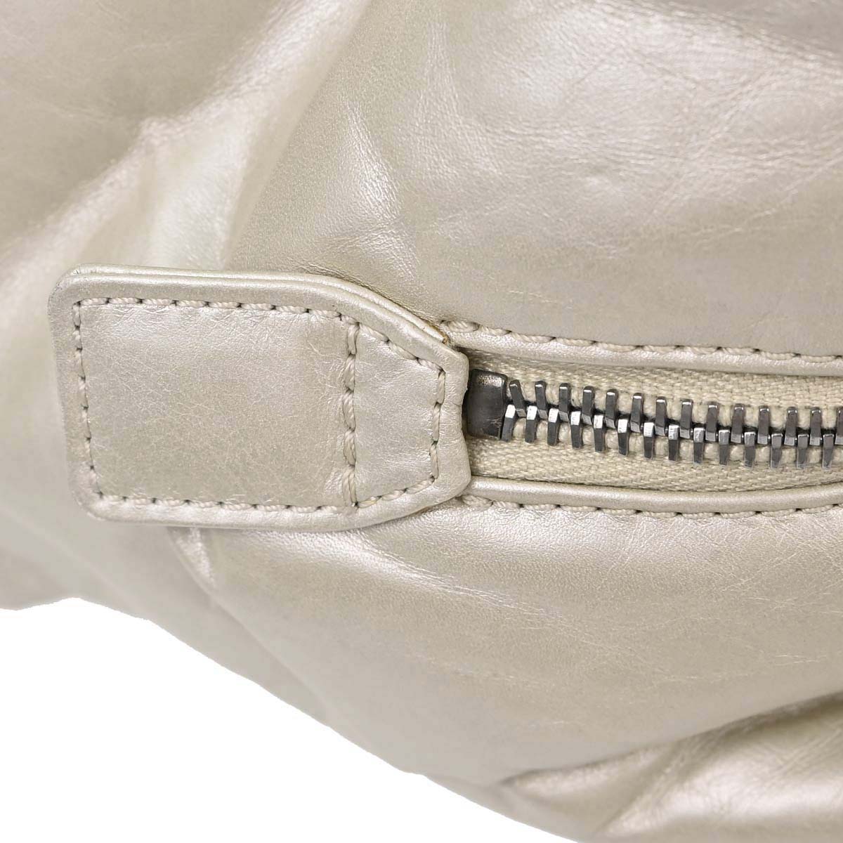 Chanel 2005-2006 Ivory Calfskin Lady Braid Tote Handbag