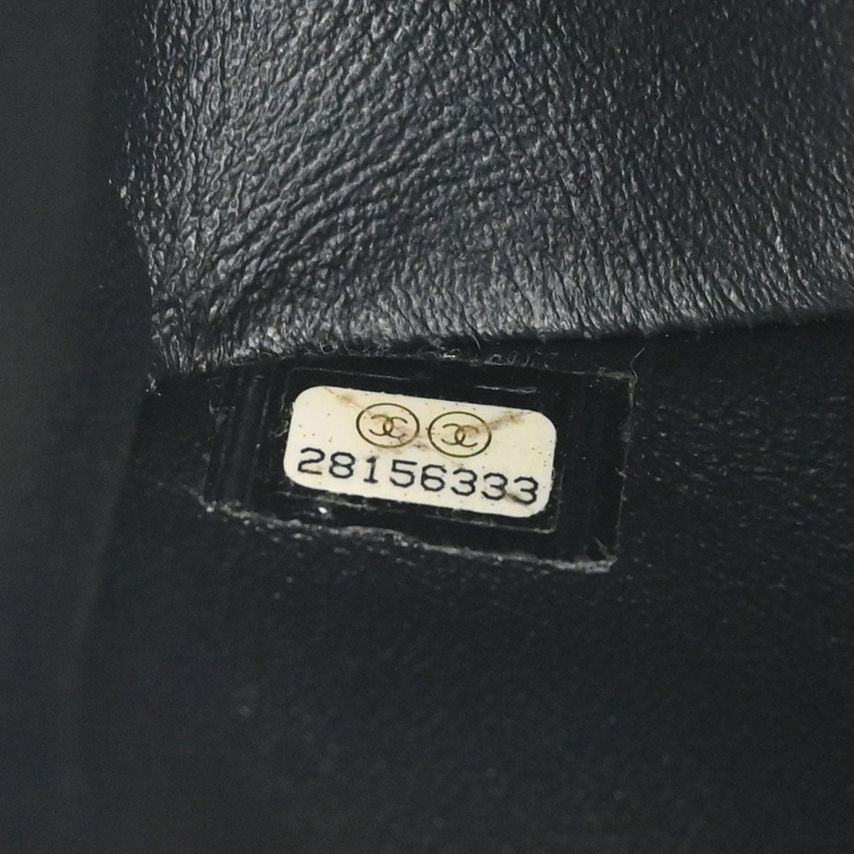 Chanel Black Embossed Calfskin Mademoiselle Lock Graffiti Shoulder Bag
