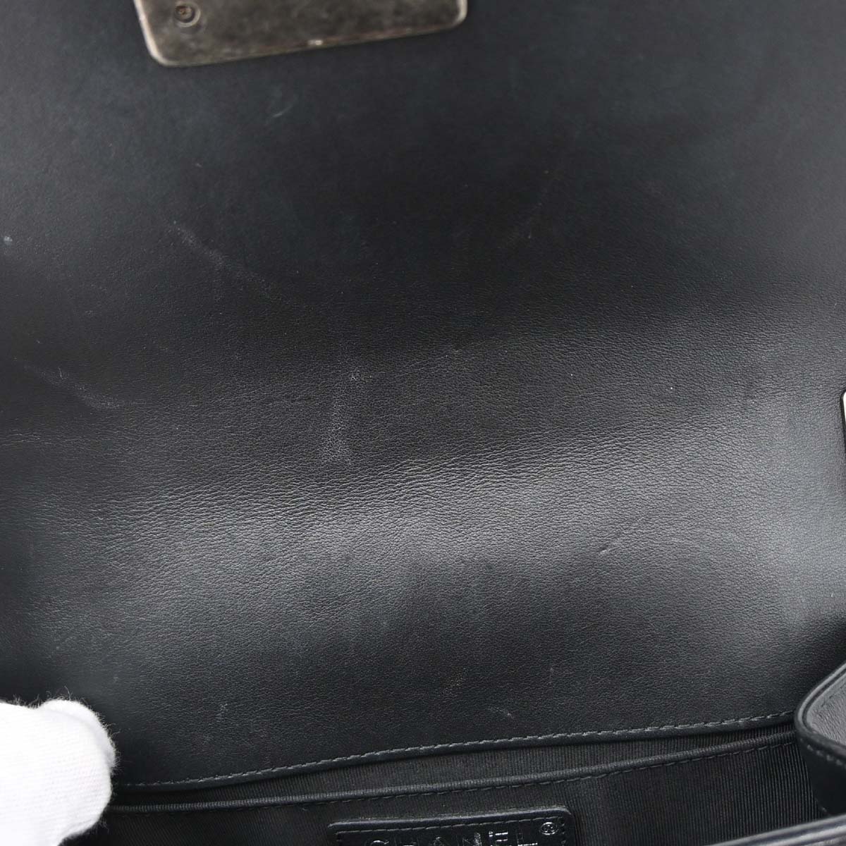Boy Chanel Black Lambskin Small Chain Shoulder Bag