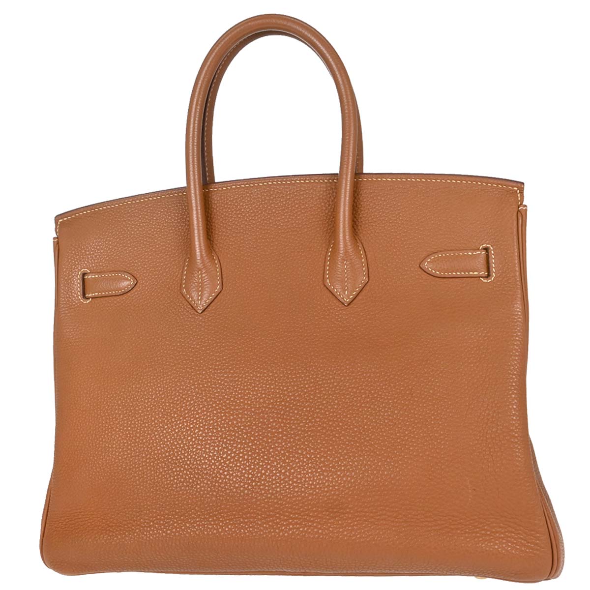 Hermes Gold Togo Birkin 35 Handbag