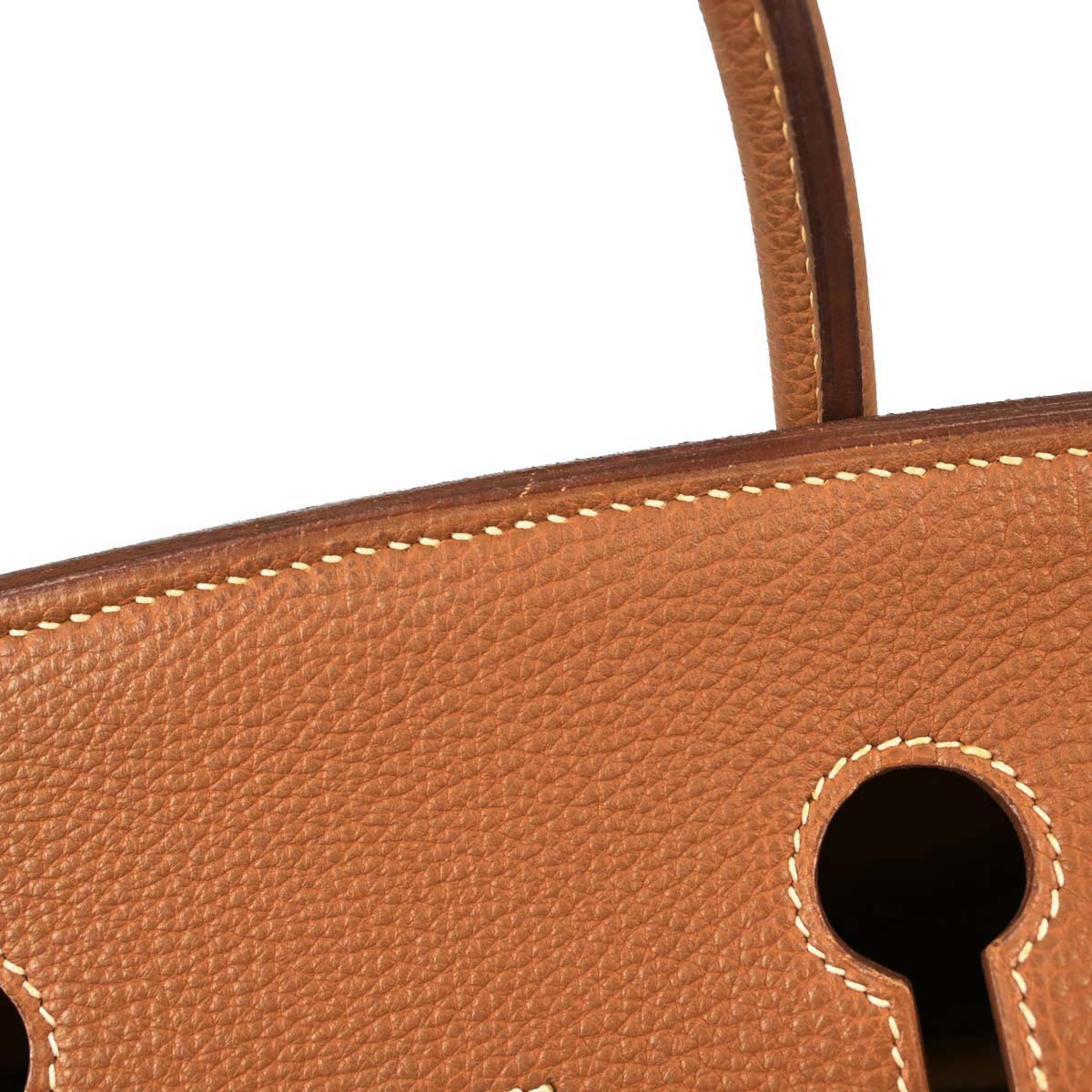 Hermes Gold Togo Birkin 35 Handbag