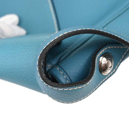 Hermes Blue Jean Taurillon Clemence Christine Shoulder Bag