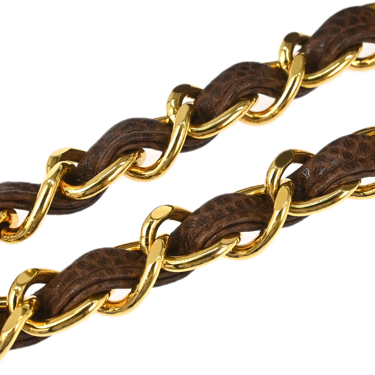 Chanel Brown Caviar Skin Chevron Mademoiselle Shoulder Bag