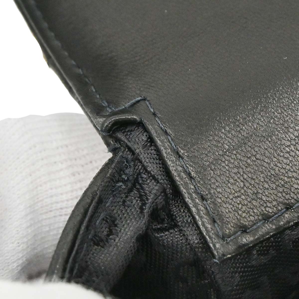 Chanel Black Lambskin Choco Bar Camellia Shoulder Bag