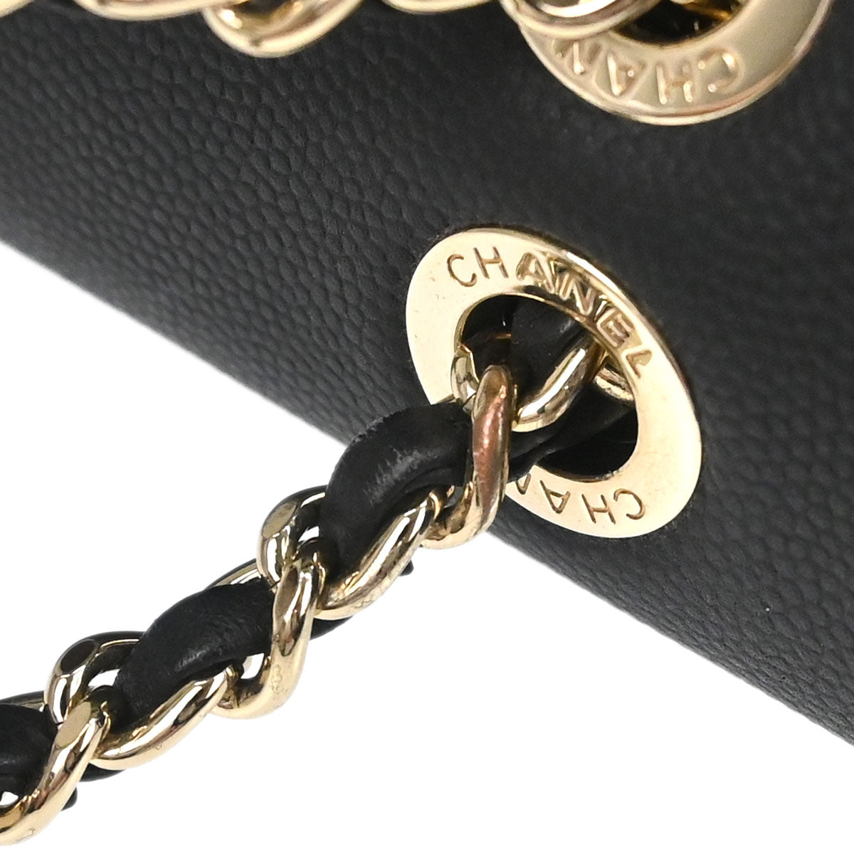 Chanel Black Caviar Skin Business Affinity Backpack