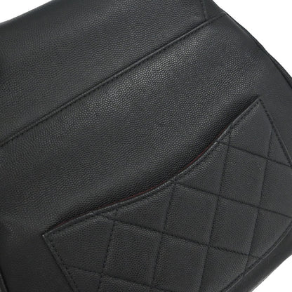 Chanel Black Caviar Skin Business Affinity Backpack
