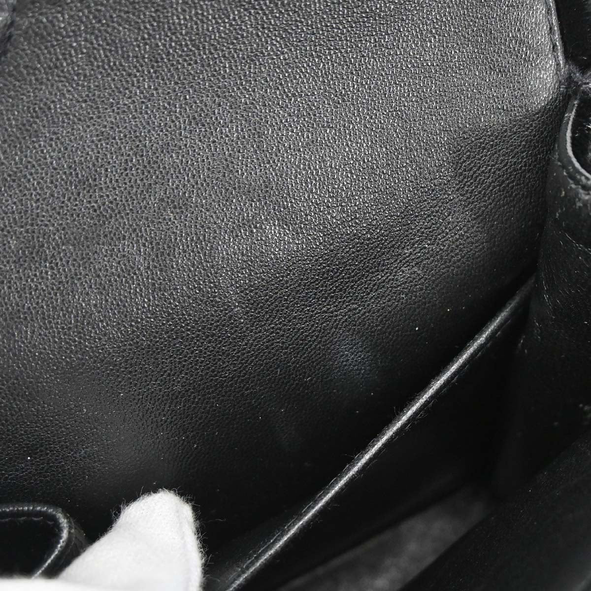 Chanel 1994-1996 Black Velvet Medium Classic Double Flap Shoulder Bag