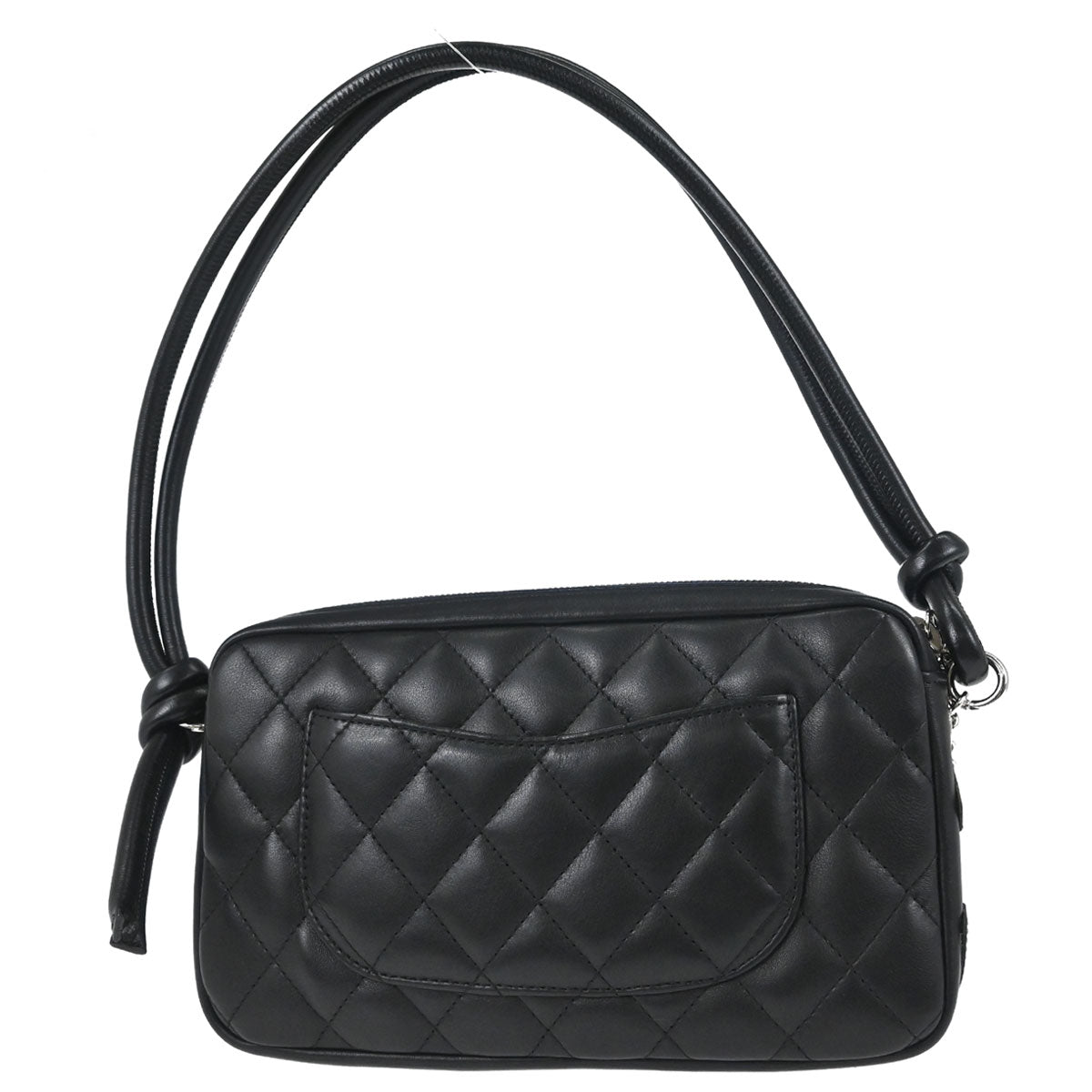 Chanel Black Calfskin Cambon Ligne Handbag