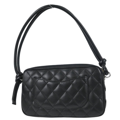 Chanel Black Calfskin Cambon Ligne Handbag