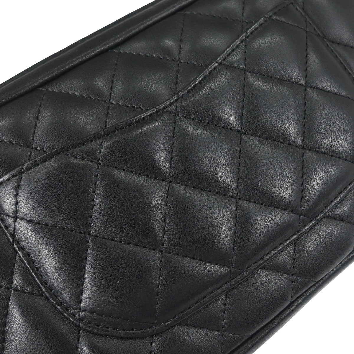 Chanel Black Calfskin Cambon Ligne Handbag