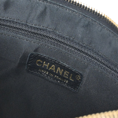 Chanel Black Caviar Skin Handbag