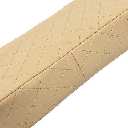 Chanel Beige Lambskin Shoulder Bag