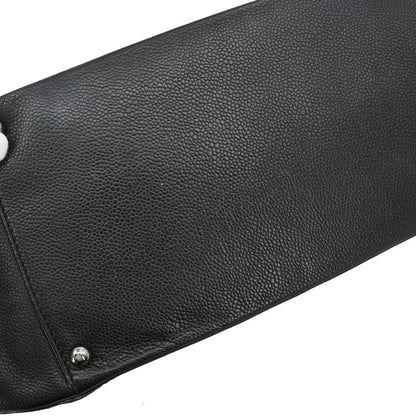 Chanel Black Caviar Skin Mademoiselle Lock Handbag