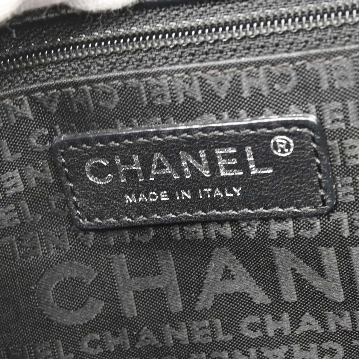 Chanel Black Caviar Skin Mademoiselle Lock Handbag
