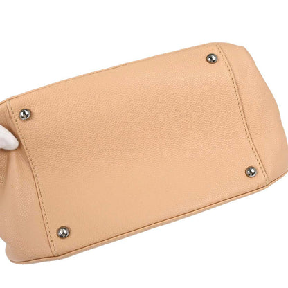 Chanel Beige Caviar Mademoiselle Lock Handbag