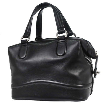 Chanel Black Calfskin Country Ride Doctor Bag Handbag
