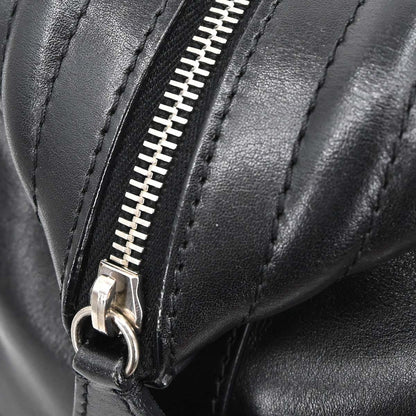 Chanel Black Calfskin Country Ride Doctor Bag Handbag