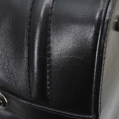 Chanel Black Calfskin Country Ride Doctor Bag Handbag