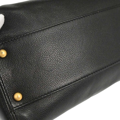Chanel 2003-2004 Black Caviar Handbag