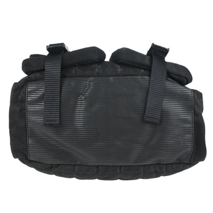 Chanel Black Quilted Nylon Sport Line Shoulder Bag