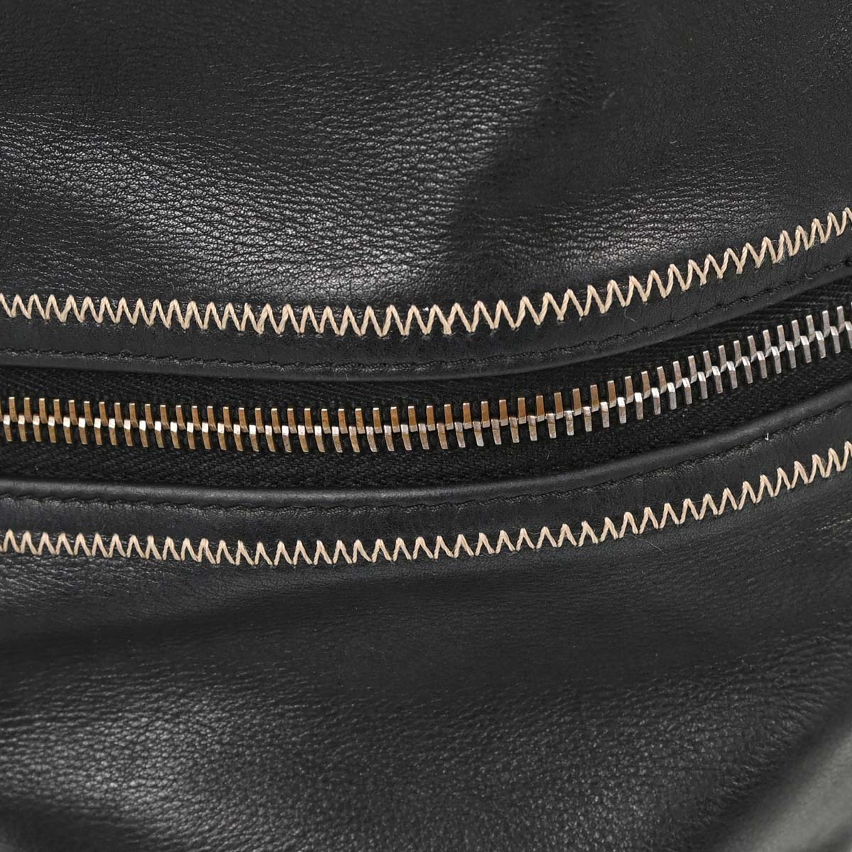 Chanel 2003-2004 Black Lambskin Stitch Handbag