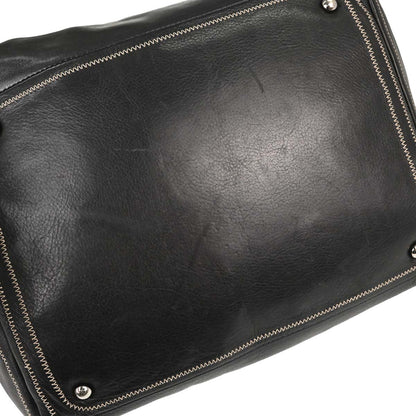 Chanel 2003-2004 Black Lambskin Stitch Handbag