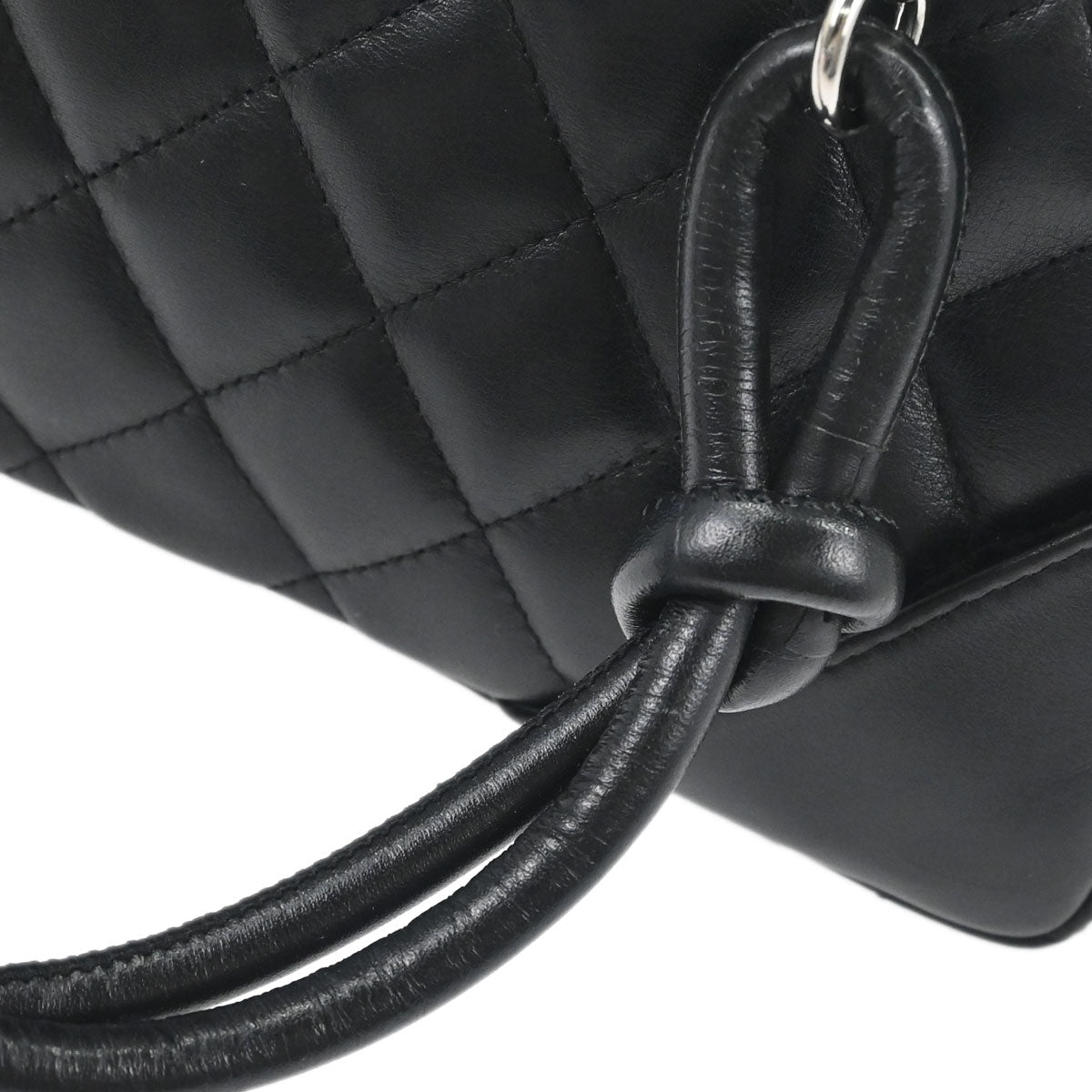 Chanel Black Calfskin Cambon Ligne Handbag