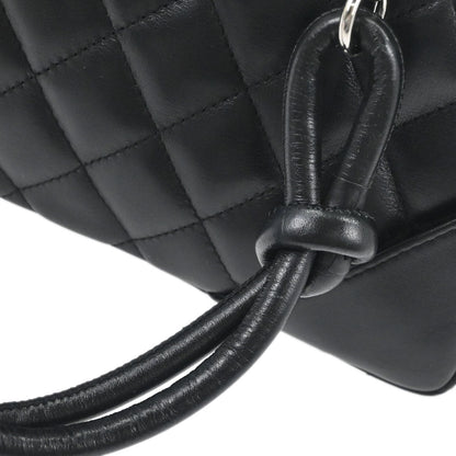 Chanel Black Calfskin Cambon Ligne Handbag