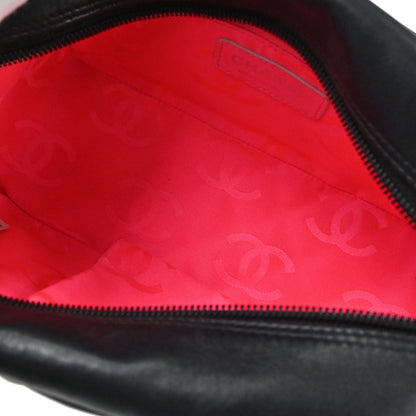 Chanel Black Calfskin Cambon Ligne Handbag