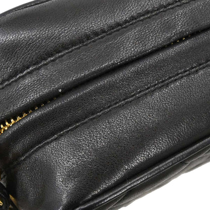 Chanel Black Lambskin Camera Bag Mini