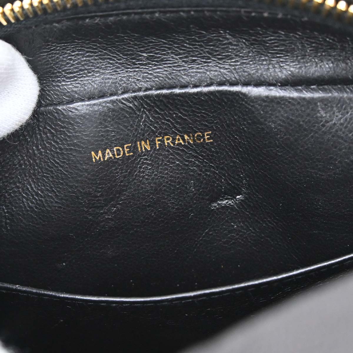 Chanel Black Lambskin Camera Bag Mini