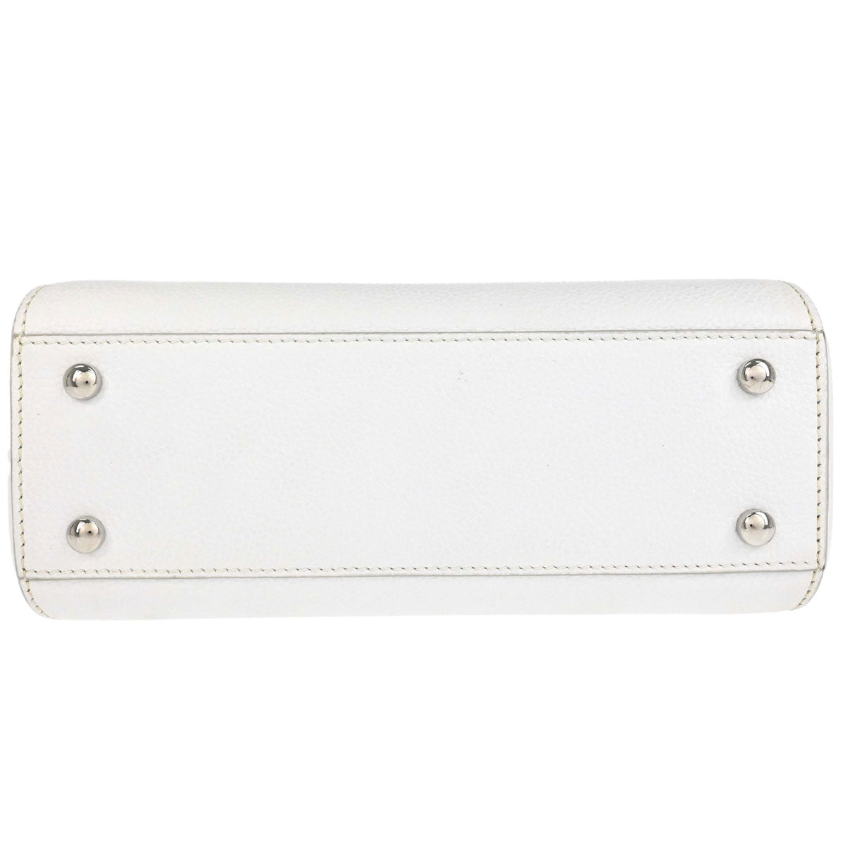 Chanel White Calfskin Neo Executive Cerf 2way Shoulder Tote Bag