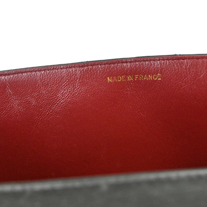 Chanel Black Lambskin Double Sided Handbag