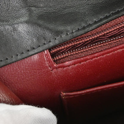 Chanel Black Lambskin Double Sided Handbag
