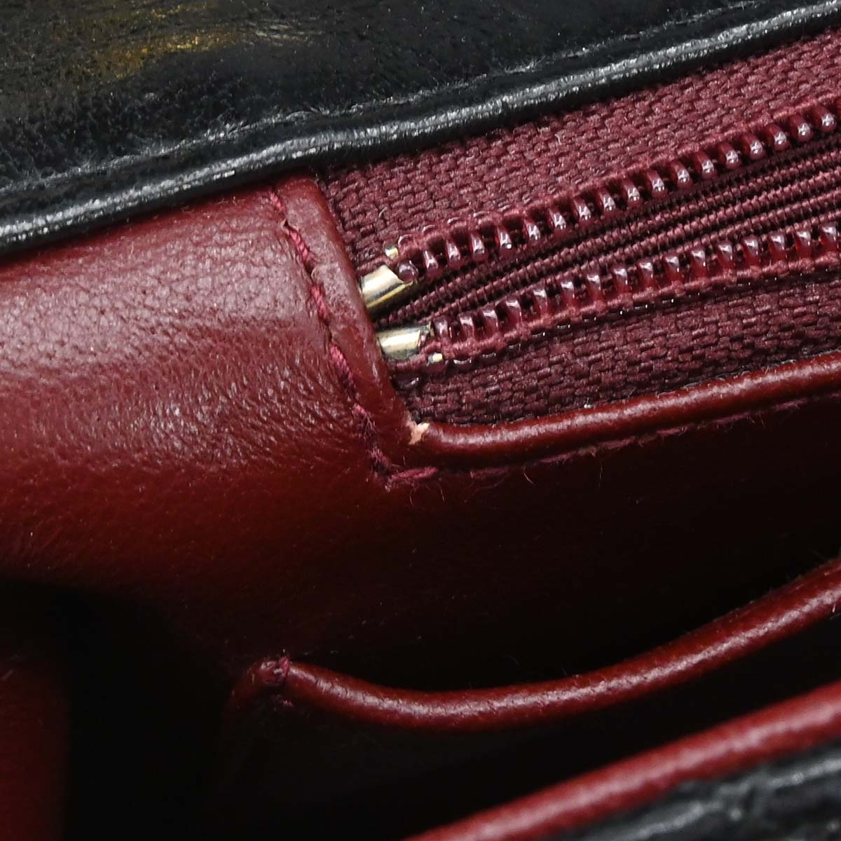 Chanel Black Lambskin Turnlock Small Full Flap Shoulder Bag
