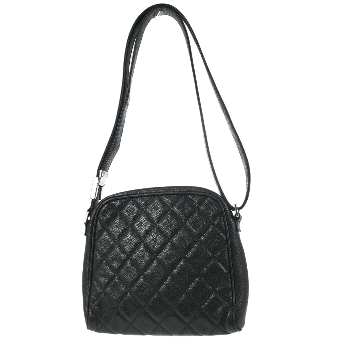 Chanel Black Caviar Skin Shoulder Bag