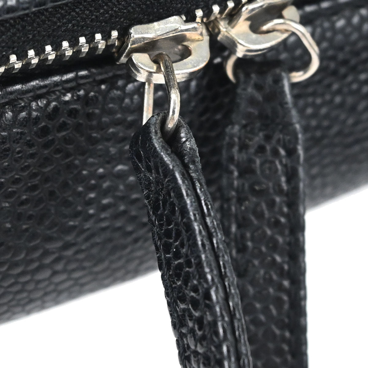 Chanel Black Caviar Skin Shoulder Bag