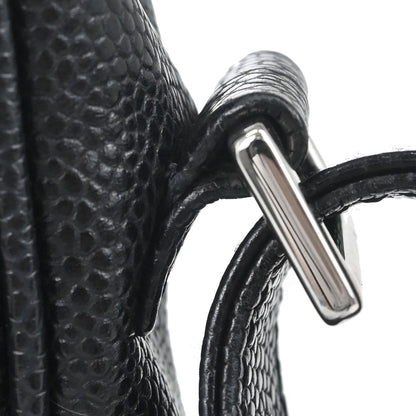 Chanel Black Caviar Skin Shoulder Bag