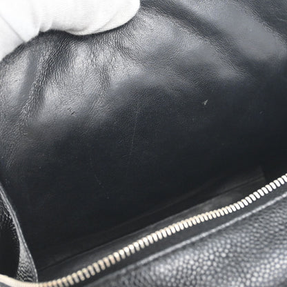 Chanel Black Caviar Skin Shoulder Bag