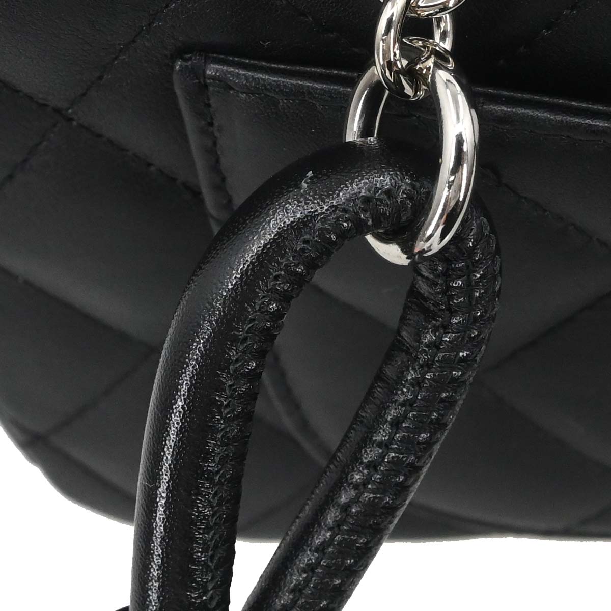 Chanel Black Calfskin Cambon Ligne Handbag