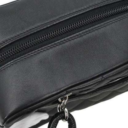 Chanel Black Calfskin Cambon Ligne Handbag