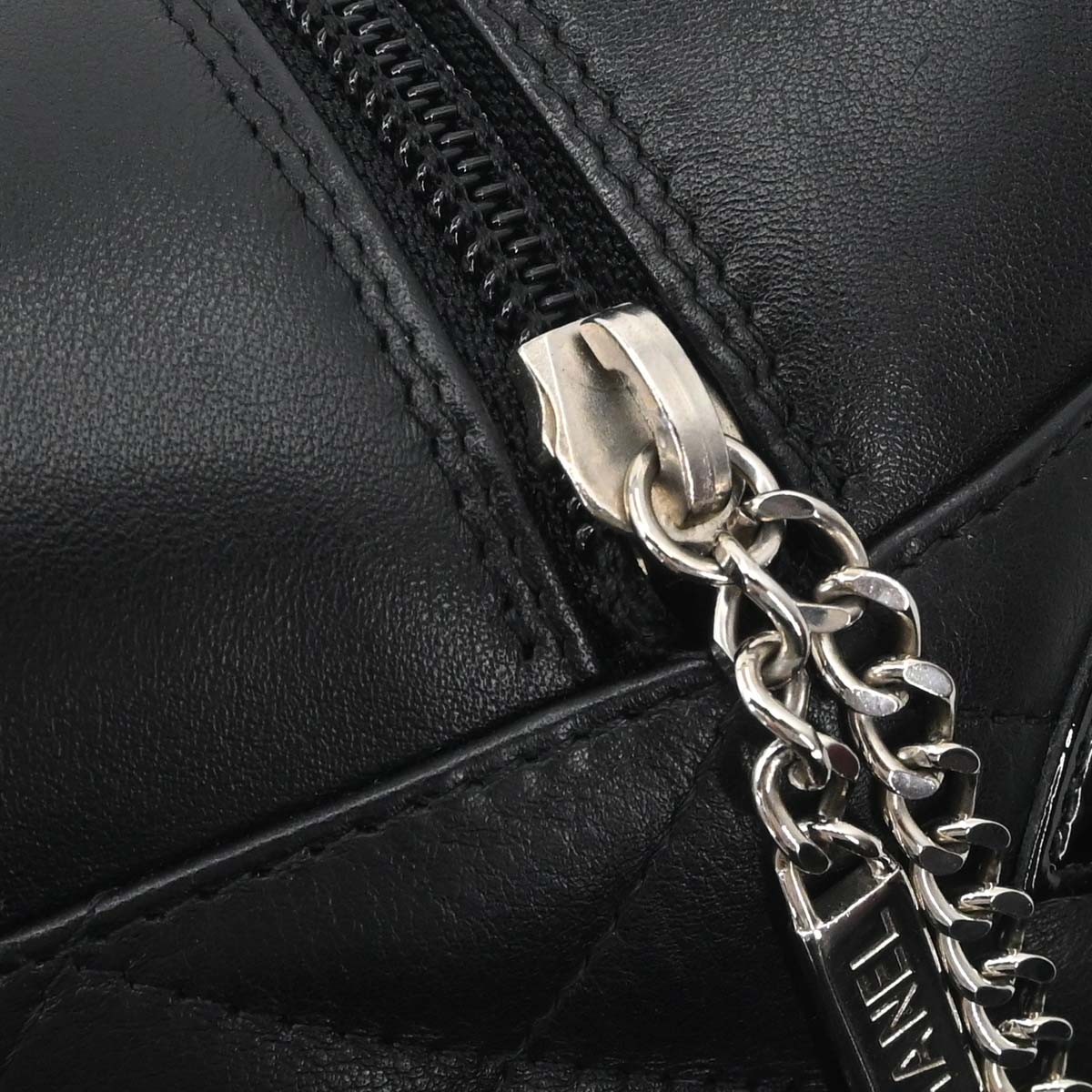 Chanel Black Calfskin Cambon Ligne Handbag
