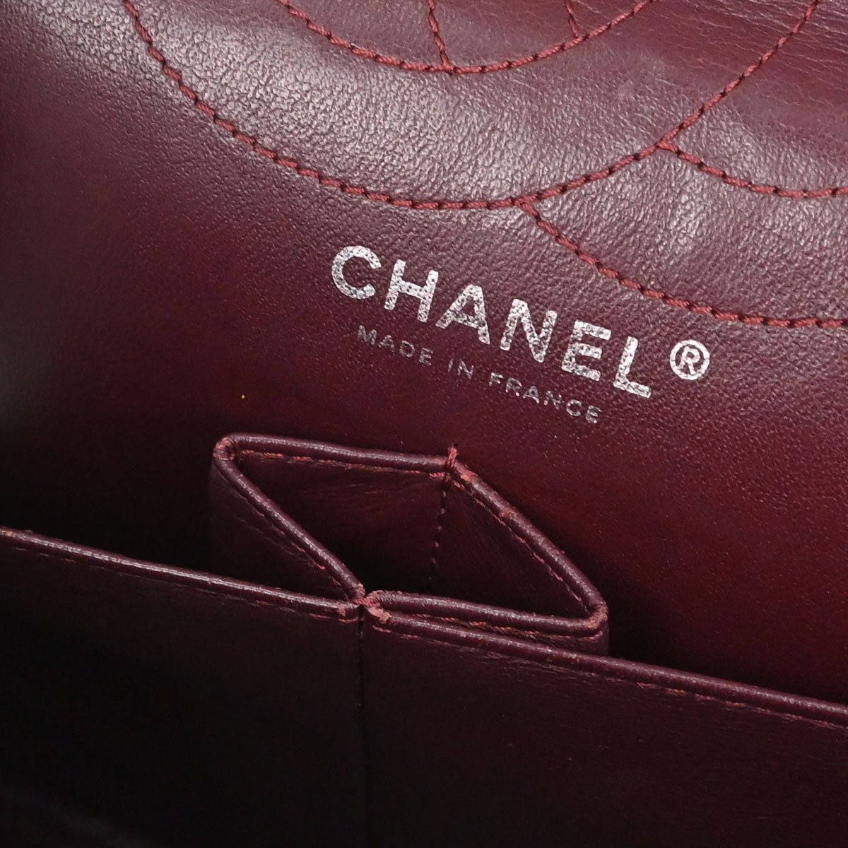 Chanel Black Calfskin 2.55 Classic Double Flap Shoulder Bag
