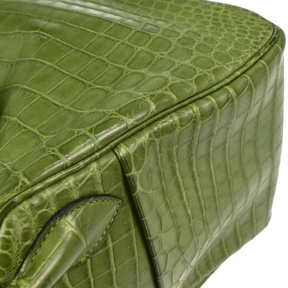 Hermes * Anis Green Niloticus Lindy 30 Shoulder Bag